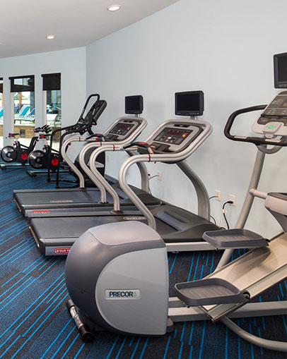 Fitness Center with Treadmills